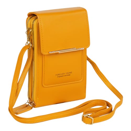Image of Crossbody for Women, Trendy Small Phone Purse with Secure Card Slots, Lightweight Card wallet