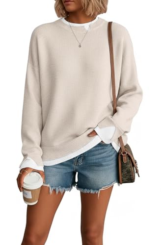 Disamer Womens Sweaters Fall Clothes Fashion 2025 Cowboy Chic Knit Cozy Sweater School Teacher Outfits Long Sleeve Pullover4