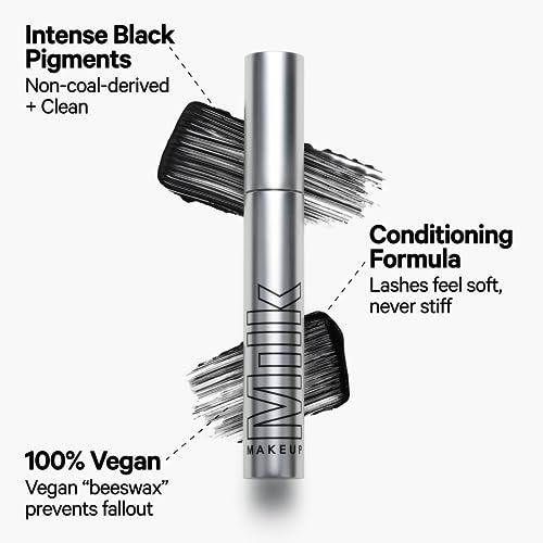 Milk Makeup Mini KUSH Mascara - 0.13 fl oz - Volumizing Mascara - Soft, Flexible Hold - Vegan, Cruelty Free - Image 6