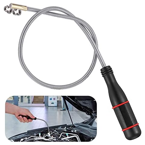 60CM Flexible Magnetic Pickup Tool with Non-Slip Handle Cover