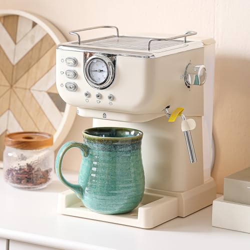 Taza de café grande de cerámica 23 oz color verde miniatura 3