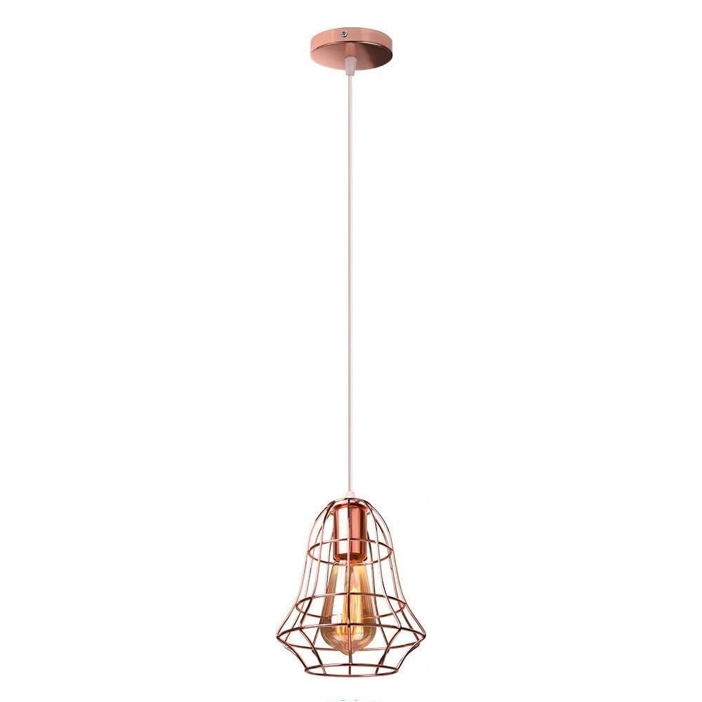 Lampe suspendue vintage pour éclairer un îlot de cuisine sombre efficacement