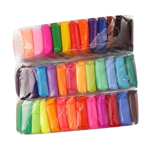 LALAFINA 3 Unidades 36 massinha de modelar Argila de polímero argila de moldagem argila de oleiro mo