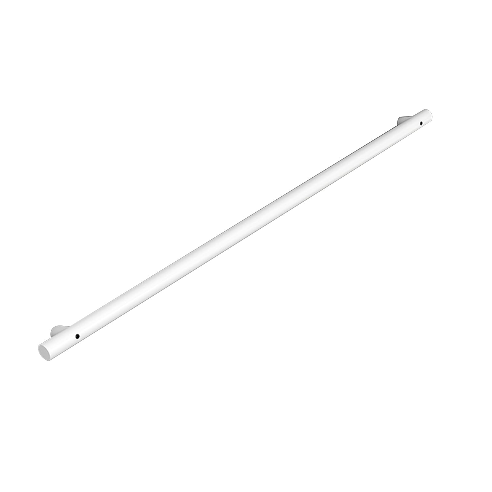 Pasamanos de Escalera Pasamanos Baranda de Escalera de Tubo de Acero Pasamanos de Pared Antideslizante Barandilla Escalera para Interior Exterior,Tamaño Personalizable (110cm,White)