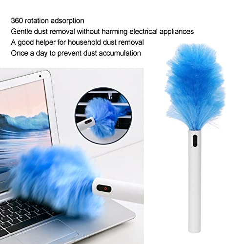 Electric Duster Vacuum Cleaner, Duster Motorized Dust Wand,Electric Duster Cleaning Brush Tools for Window Blinds Furniture