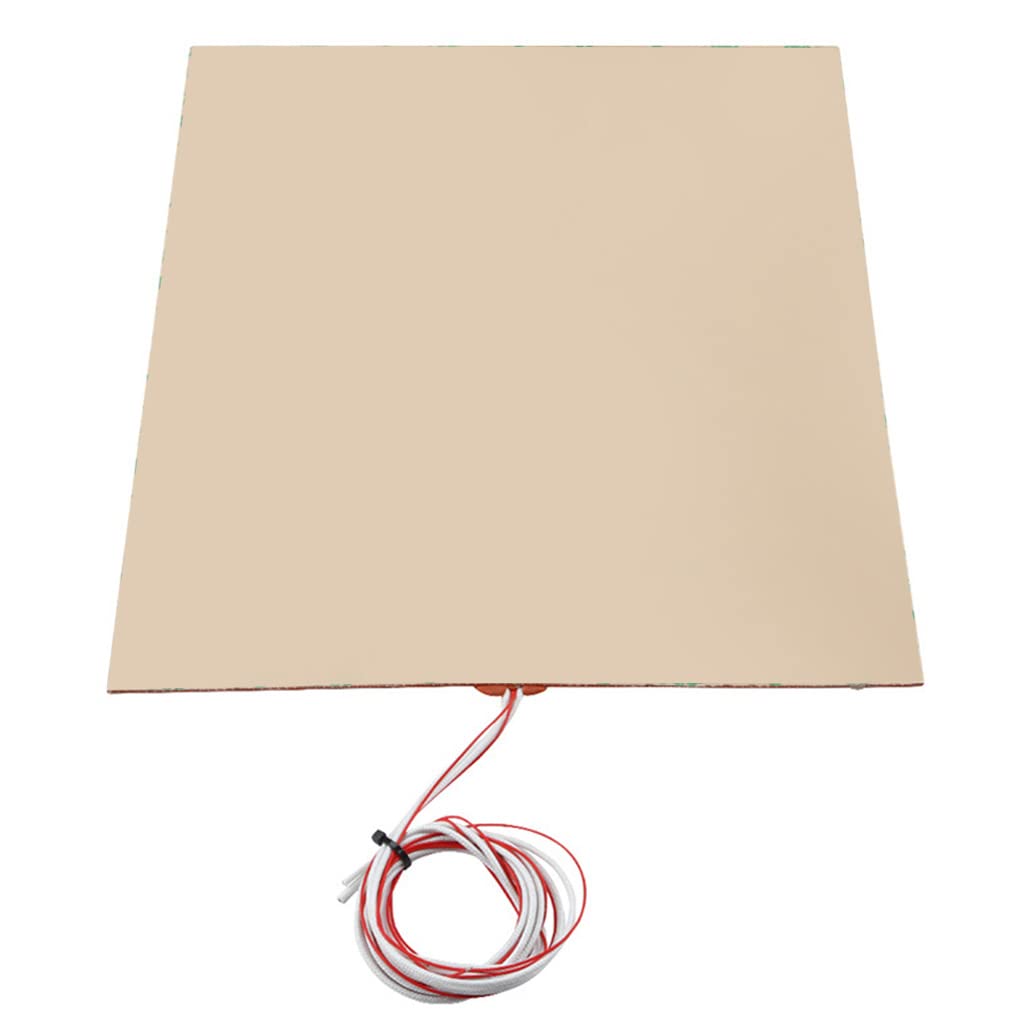 300 x 330 mm, 230 V, 700 W, universelle Flexible Silikon Heizmatte/Pad, wasserdichtes 3D Drucker Heizbett Heizelement, orangefarbene Heizbettmatte