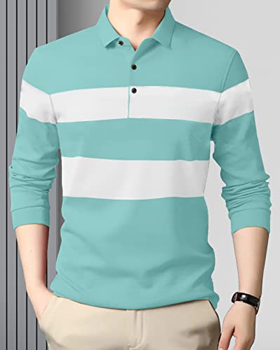 GESPO Polo Full Sleeves T Shirts for Mens