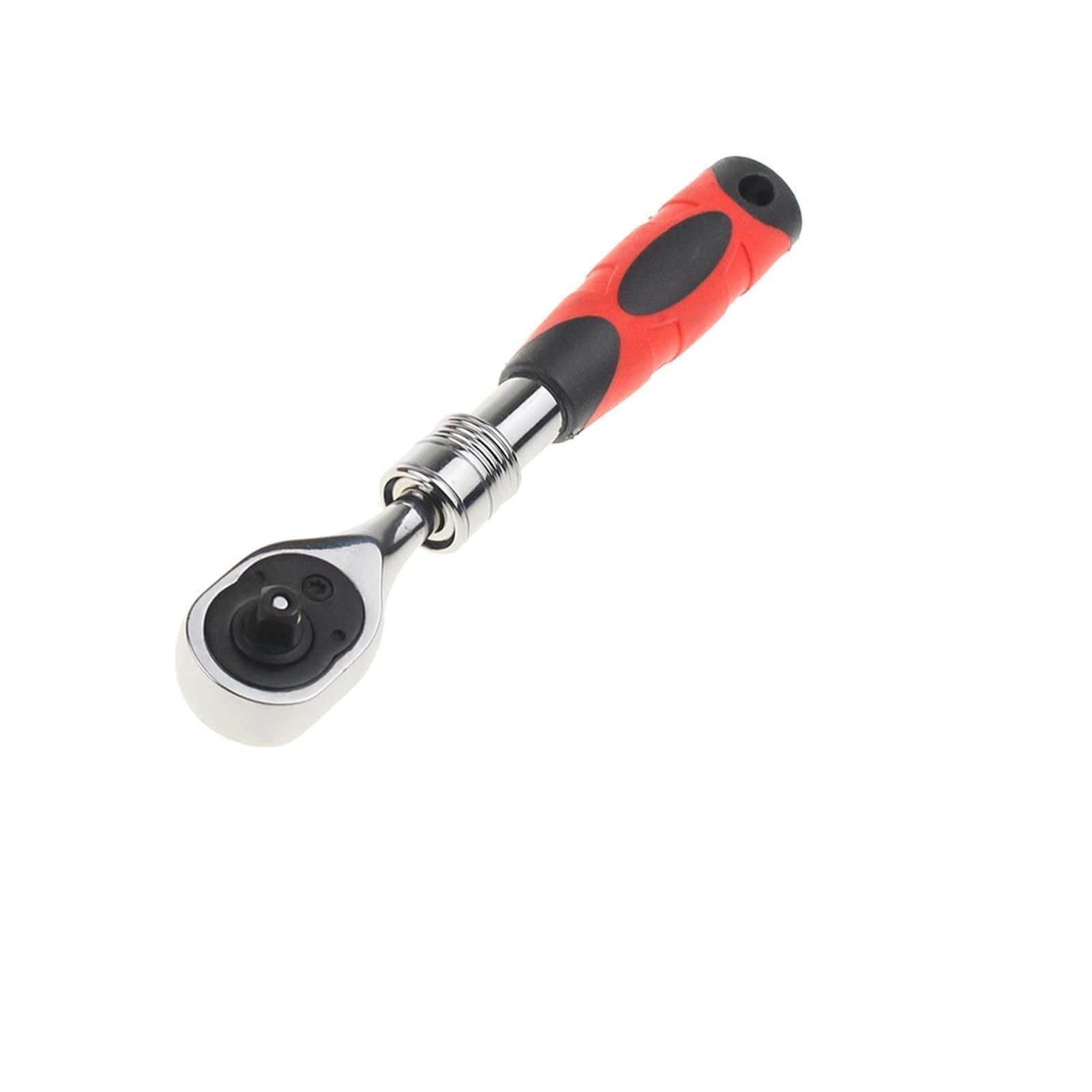 MMHHHG Torque Adapter, 72 Teeth Torque Ratchet Wrench 1/2" 3/8" 1/4" Telescopic Socket Wrench for Auto Car Repair Tool(6.35mm)