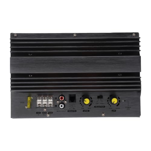 VELATEMOR Płytka Wzmacniacza Samochodowego Audio 1500 W, Stop Aluminium