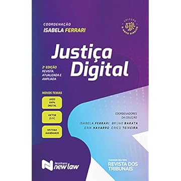 Capa do livro Justiça Digital 2º Edição