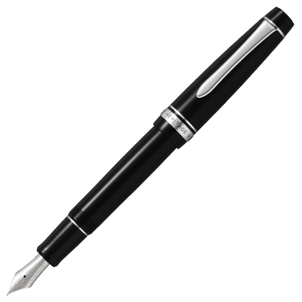 Pilot Heritge912 - Pluma estilográfica, color negro