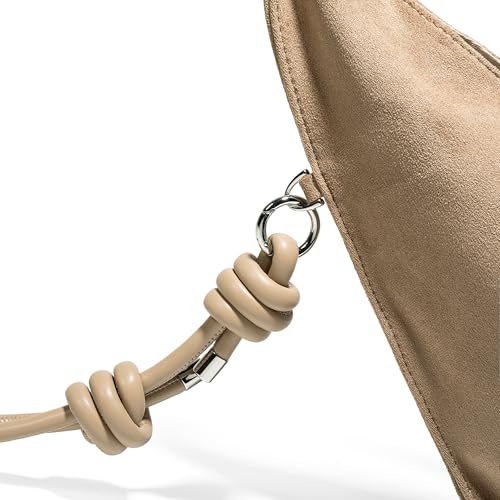 Bolso tote de gamuza pequeño para mujer miniatura 2