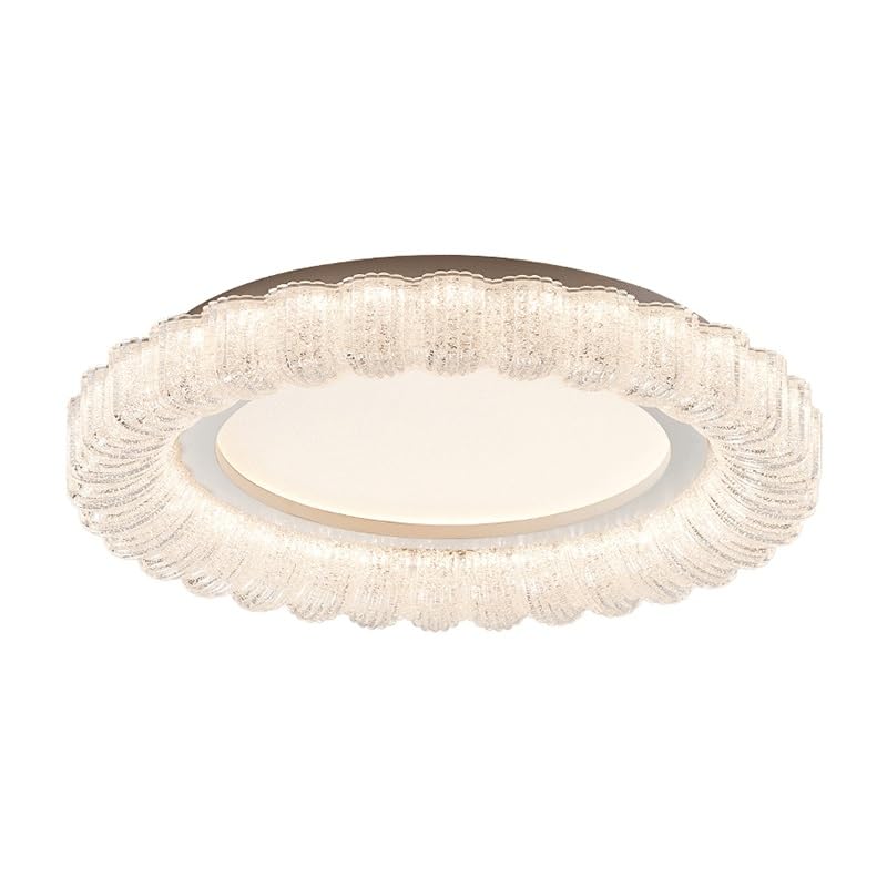 Plafonnier LED moderne tricolore variable luminaire acrylique fleur
