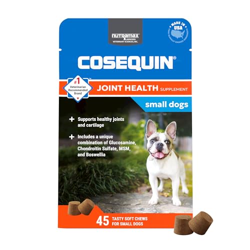 Nutramax Laboratories Cosequin Plus MSM & Boswellia Mini Sized Soft Chews