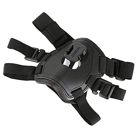 DUTTY Action Camera Dog Harness Mount Adjustable for GoPro Hero 7 6 5 4 Xiaoyi Sports Cam Chest Strap Holder Cover
