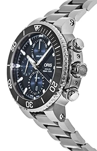 Oris Aquis Chronograph Automatic Blue Dial Men's Watch 01 774 7743 4155-07 8 24 05PEB2