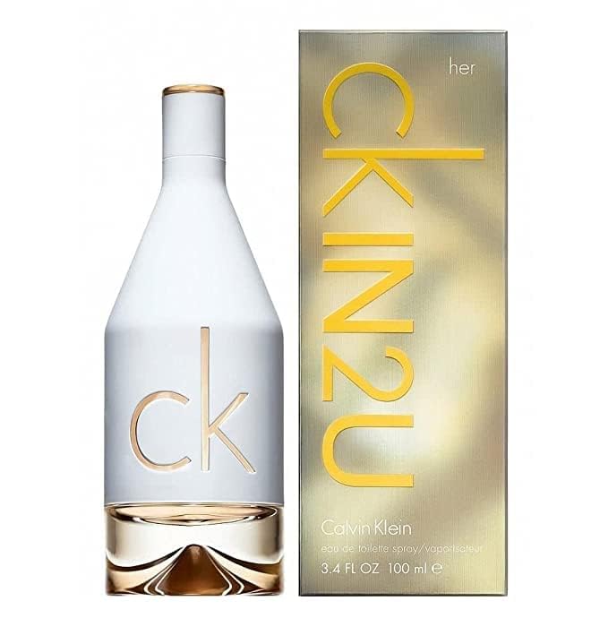 CK IN2U for Her Calvin Klein for women Eau De Toilette Spray 3.4 oz