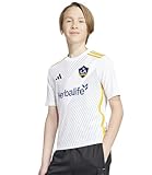 adidas MLS LA Galaxy, Youth Juniors Home Replica White Jersey, Large