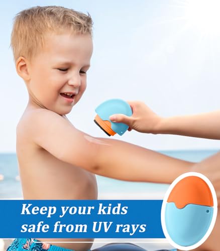 Image of Sunscreen Applicator for Kids & Adults Roll-On Sunscreen Applicator - Refillable Lotion Applier, Portable Perfect Size for Travel Outdoors