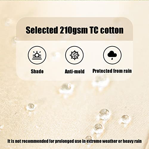 Carpa de campaña para 5-6 personas, impermeable y plegable miniatura 4