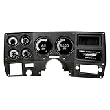 Intellitronix LED Bar Graph Digital Gauge Panel for 1973–1987 Chevy Trucks – Direct Fit Dash Cluster Upgrade – Speedometer, Tachometer, Fuel, Temp, Oil, Volt (White)