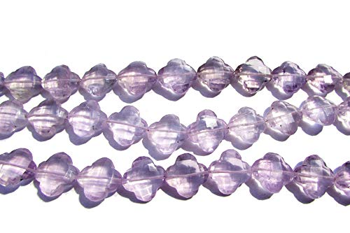 Perles d'améthyste rose à facettes de qualité supérieure pour bijoux
