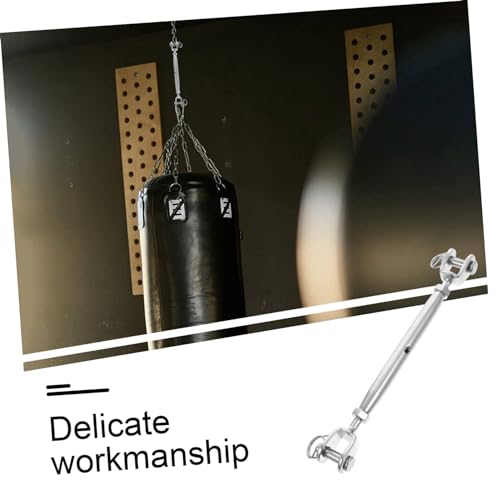 ARTIBETTER Tenedor cerrado robusto para tensar cables, 1 pieza miniatura 6