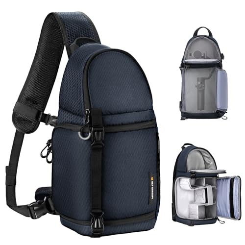 K&F CONCEPT Camera Sling Bag, Compact Crossbody Backpack, 10L by K&F CONCEPT - Used condition - US$34.48