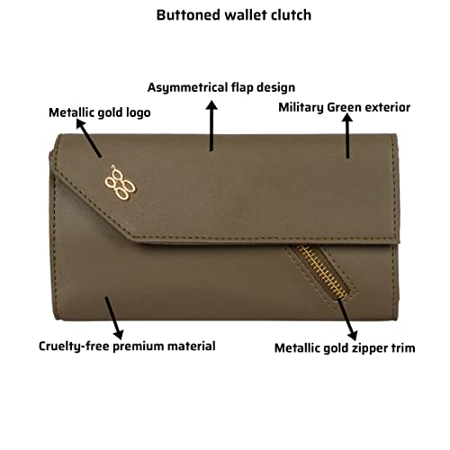 Image of Baggit Women Wallet Large Size | Ladies Stylish Purse Bag | Credit Card Money Holder
