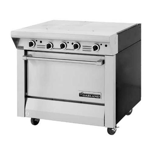 Master Series Heavy Duty 34" Gas Range with (2) 17" Even Heat Hot Tops by Garland – Model MST46S-E