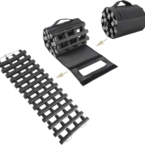 Tapis de traction stable portable à haute adhérence pour glace et sable - 6
