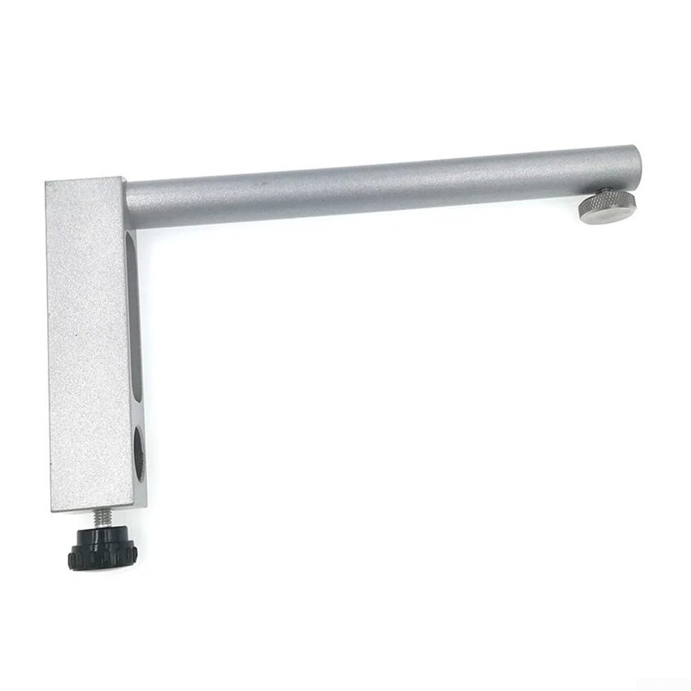00760087 Brazo de fijación de sonda para medidor de altura HITE de 150 mm, soporte de inserción sin herramientas con ángulo ajustable, soporte de montaje de acero resistente al desgaste para sondas