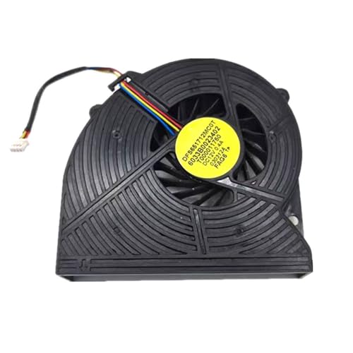 RTDPART Ventilador de refrigeración para Toshiba All In One PC Satellite DX735 DX730 DFS651712MC0T FAG6 6033B0023402 DC12V