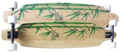 Krown Longboard complete board Skateboard Exotic Freestyle - Longboard Complete - 41 x 25.9 inches with Koston ball bearings