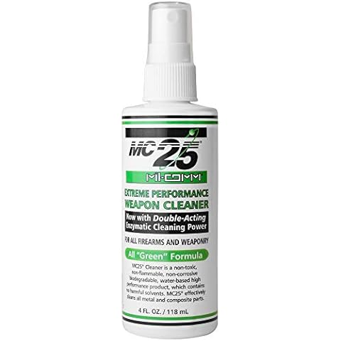 Mil Comm Mc25 Gun And Firearm Cleaner, Degreaser 4 Ounce Spray Cover