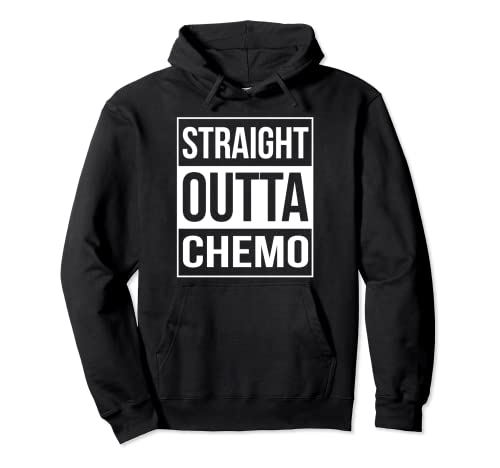 Straight Outta - Camiseta de quimioterapia divertida para regalo de cáncer de batalla Sudadera con Capucha