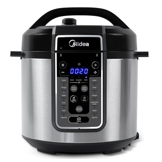 Panela de Pressão Elétrica MasterSteam 6L Midea 127V