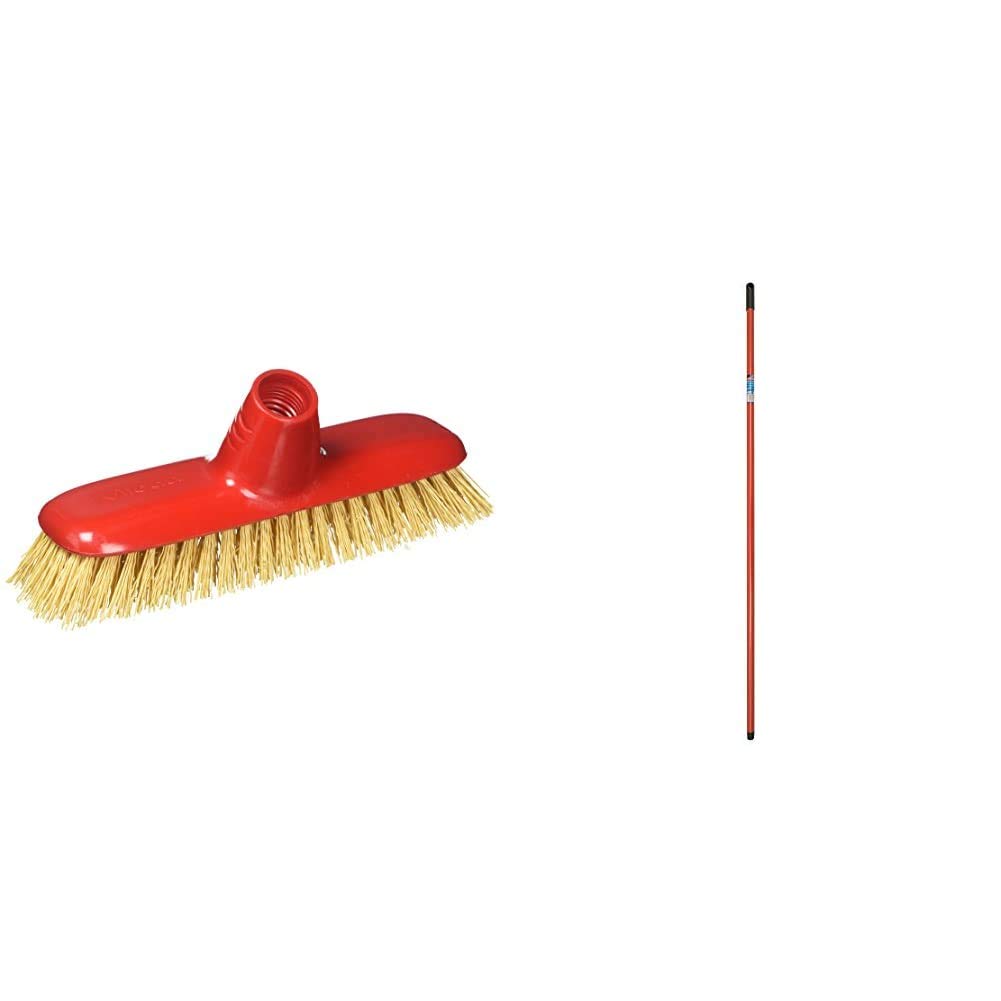 Scopa Vileda Extra Strong - Setole Rigide Per Pavimenti Interni Ed Esterni - Foto 9