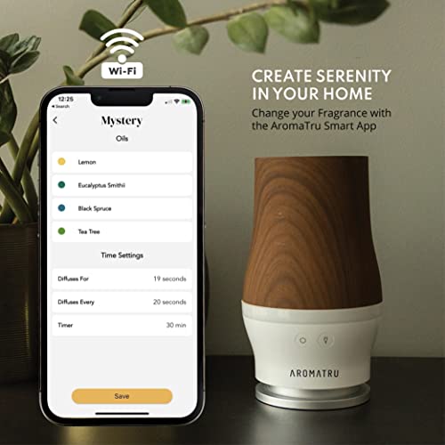 Difusor aromático eléctrico AromaTru Smart Waterless con WiFi miniatura 2