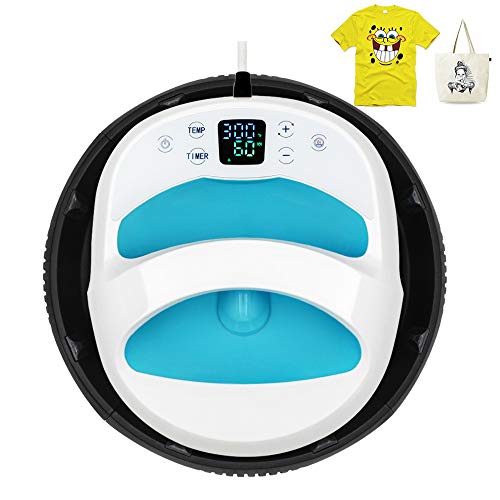 ZEHNHASE Heat Press Machine Presse a Chaud 1000w 35 * 30cm Presse de Chaleur de T-Shirt Bleu