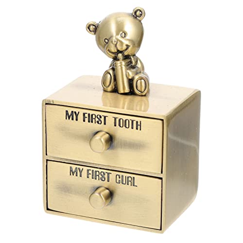 VANZACK 1Pc Tooth Preservation Organizer Durable Keepsake Box for Teeth Storage Portable Deciduous Tooth Collector for Newborns Lightweight and Compact Design