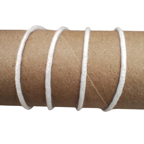 50 ilhos Mais 5 Metros Pavio Para Velas 2mm Decorativas Perfumadas Artesanais 100% Algodão Trançado