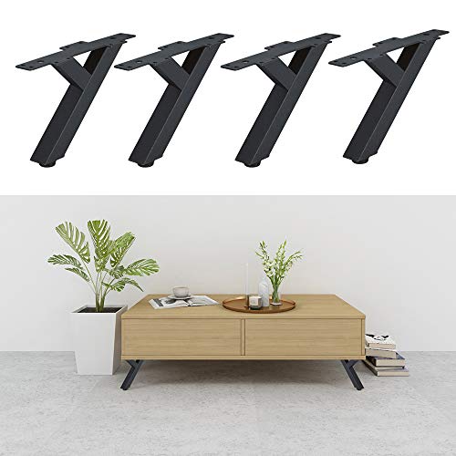 4 patas de muebles de hierro, patas de muebles, muebles de bricolaje, armario de cocina, sofá cama, patas de horquilla para armario, armarios de TV, cajones, mesita de noche
