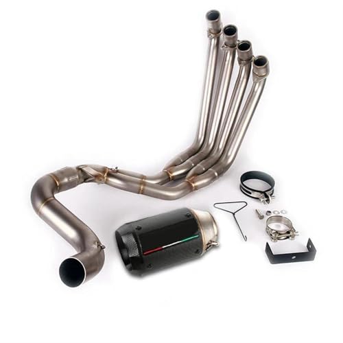 Tuyau d'échappement moto raccord moyen 51mm pour transformer vos virées en CB650R CBR650R
