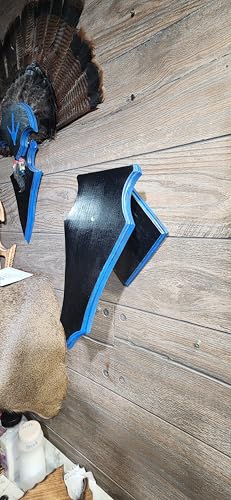 Generic European Mounting Plaque, Blue and black