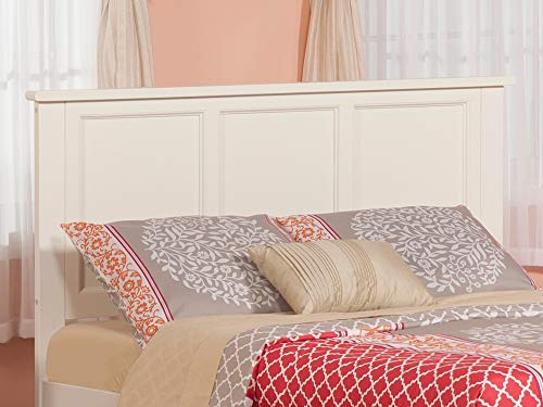 Afi Atlantic Furniture Ar286832 Madison Headboard, Full, White #TOP1