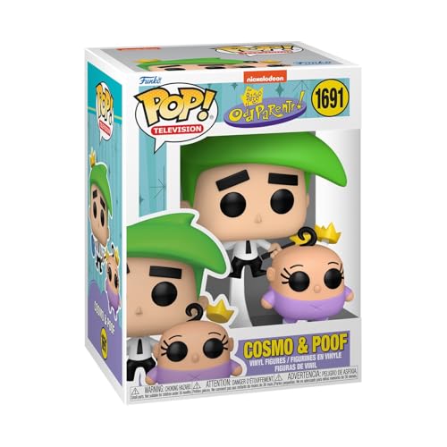 Funko Pop Cosmo y Poof de Los Padrinos Mágicos figura de vinil coleccionable
