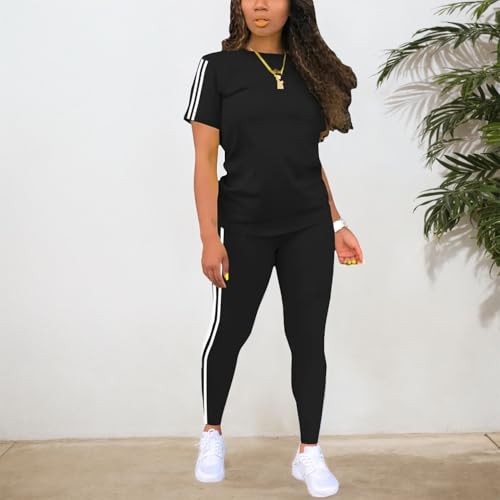 Nimsruc Two Piece Sets For Women Summer Casual Sweatsuits2