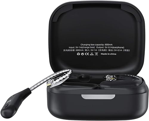 KZ AZ09 Bluetooth 5.2 IPV5 Waterproof Noise Reduction Bluetooth Module Upgrade Cable Ear Hook for ZSX/ZSN/ZSNPRO/ZSNProX/ZS10PRO/AS12/AS16/ZAX/ZAS/DQ6(C pin)