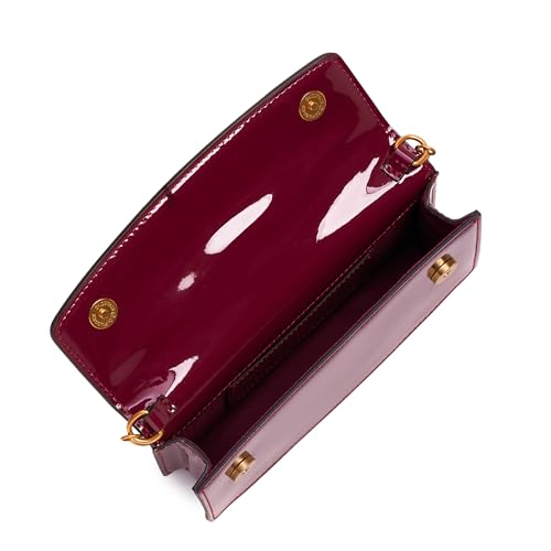 Image of Miraggio Tilly Clutch With Golden Chain Strap | Shoulder Clutch Bag For Women | Soft-Shine Clutches | Gift Items For Women